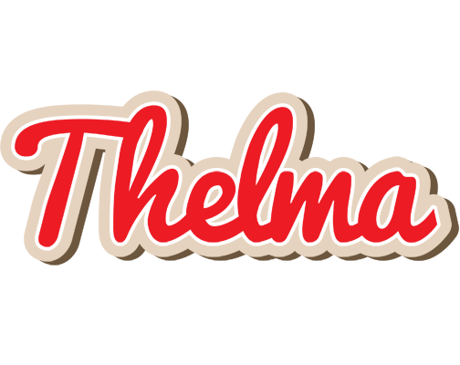 Thelma chocolate logo