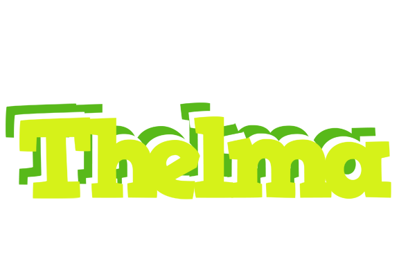 Thelma citrus logo