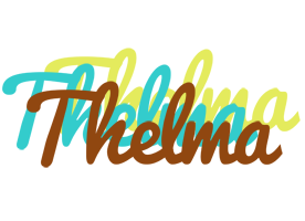 Thelma cupcake logo