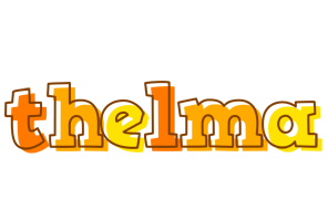 Thelma desert logo