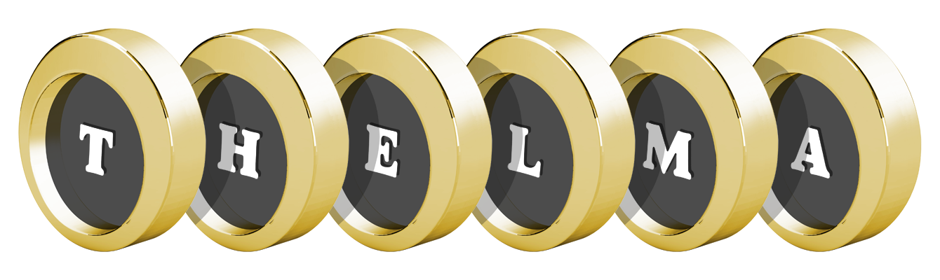Thelma gold logo