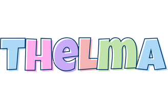 Thelma pastel logo