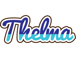 Thelma raining logo