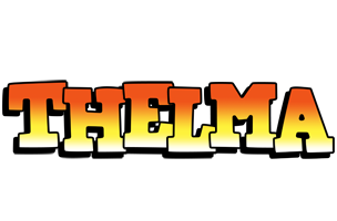 Thelma sunset logo