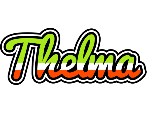 Thelma superfun logo