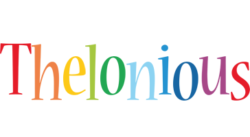 Thelonious birthday logo