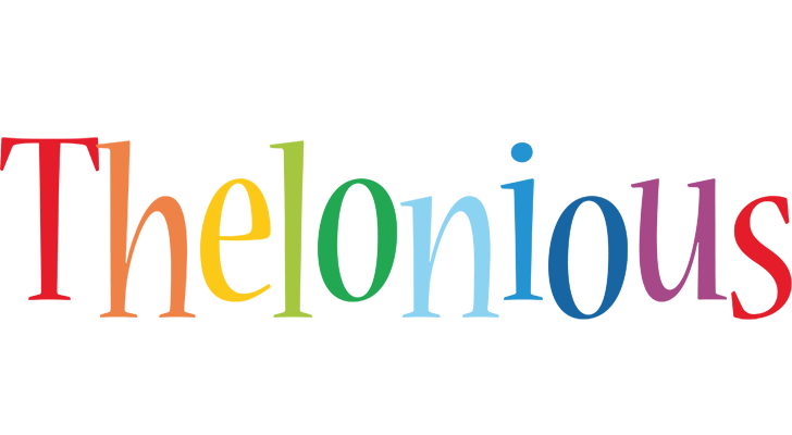 Thelonious birthday logo
