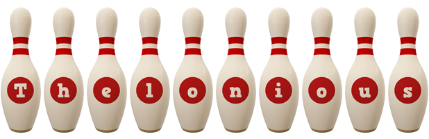 Thelonious bowling-pin logo