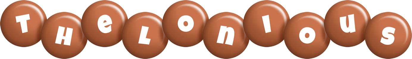 Thelonious candy-brown logo