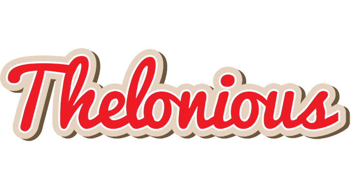 Thelonious chocolate logo