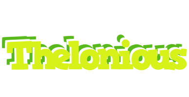 Thelonious citrus logo