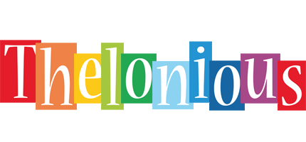 Thelonious colors logo