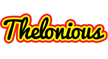 Thelonious flaming logo