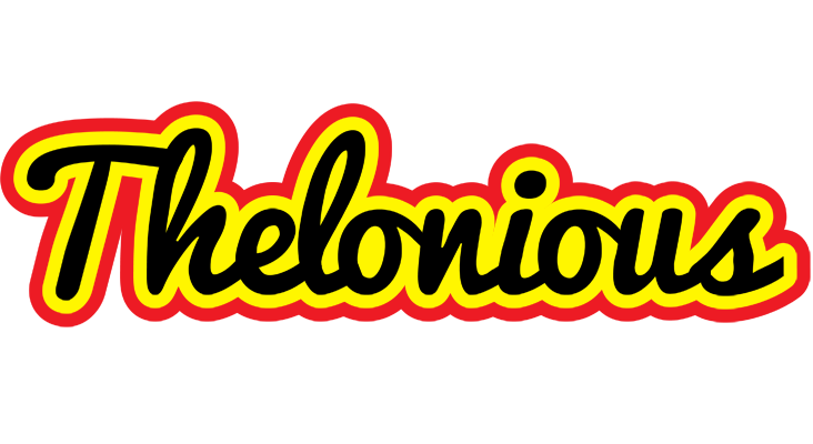 Thelonious flaming logo