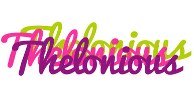 Thelonious flowers logo