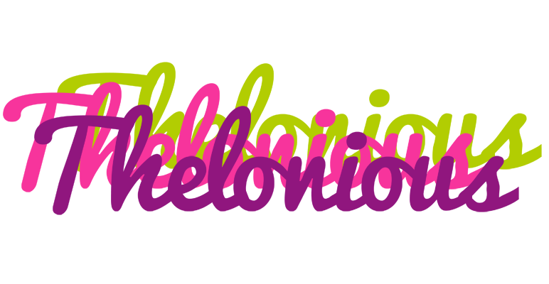 Thelonious flowers logo