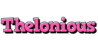 Thelonious girlish logo