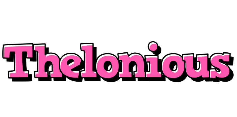 Thelonious girlish logo