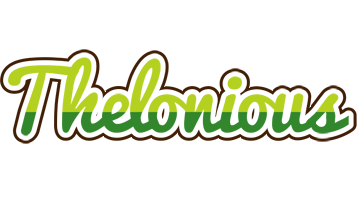 Thelonious golfing logo