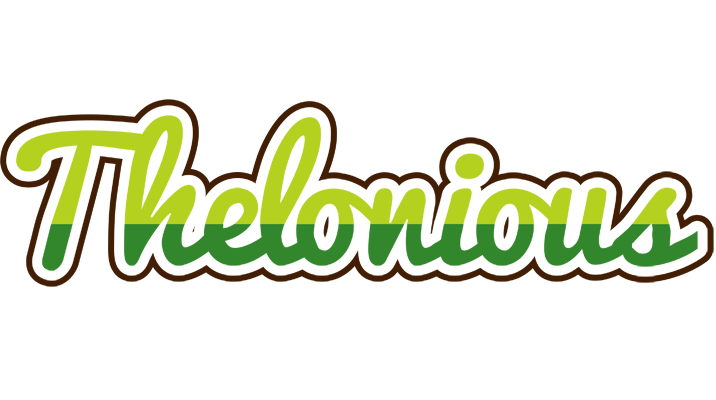 Thelonious golfing logo