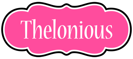 Thelonious invitation logo