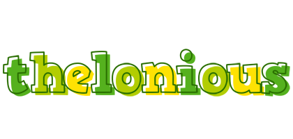 Thelonious juice logo