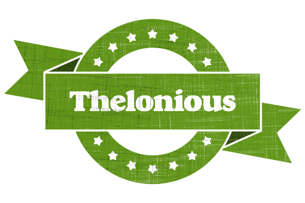 Thelonious natural logo