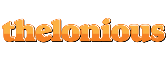 Thelonious orange logo