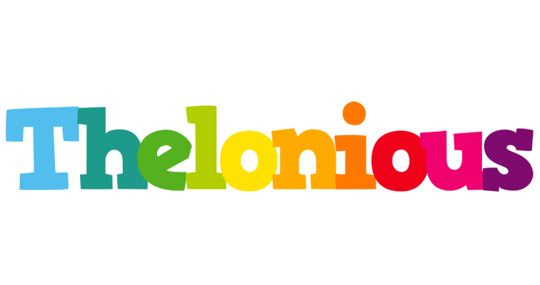 Thelonious rainbows logo