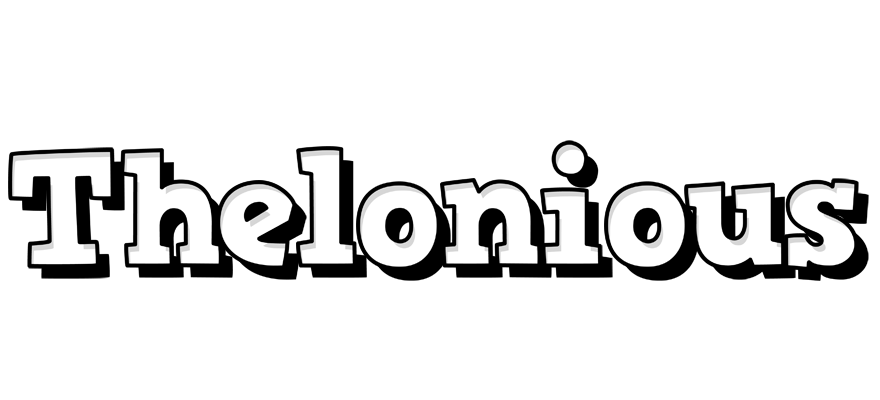 Thelonious snowing logo