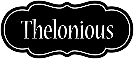 Thelonious welcome logo