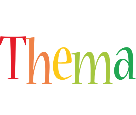 Thema birthday logo