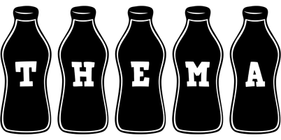 Thema bottle logo