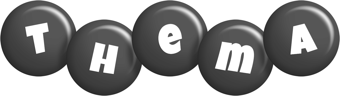 Thema candy-black logo