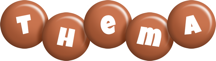 Thema candy-brown logo