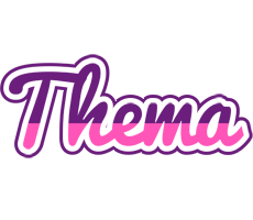 Thema cheerful logo