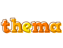 Thema desert logo