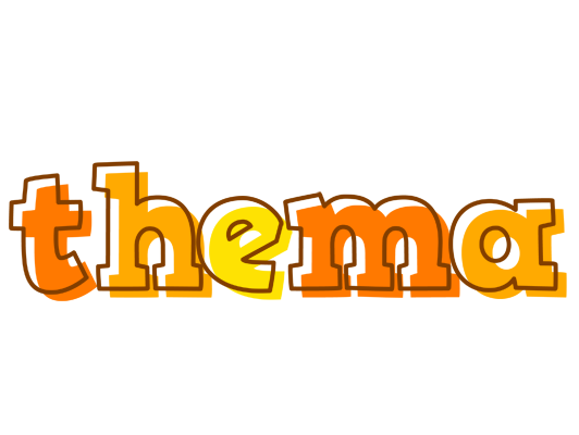 Thema desert logo