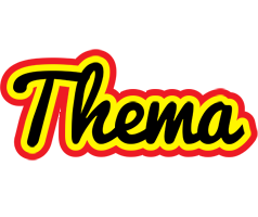 Thema flaming logo