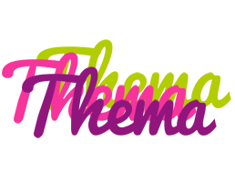 Thema flowers logo