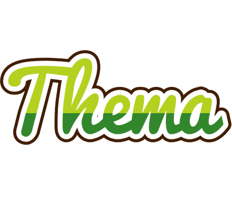Thema golfing logo