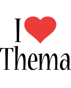 Thema i-love logo