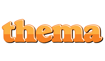 Thema orange logo