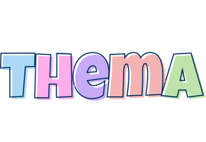 Thema pastel logo