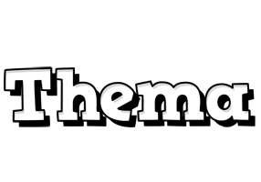 Thema snowing logo