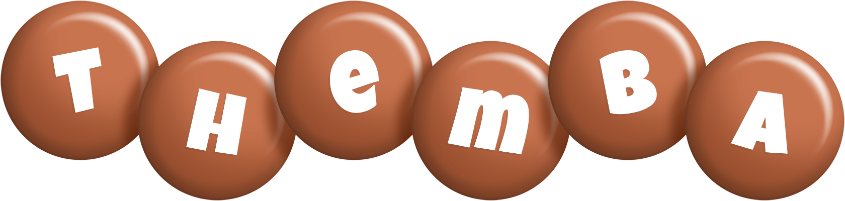 Themba candy-brown logo