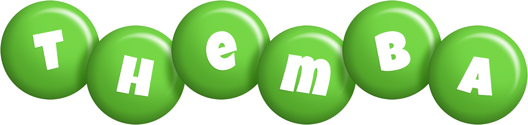 Themba candy-green logo