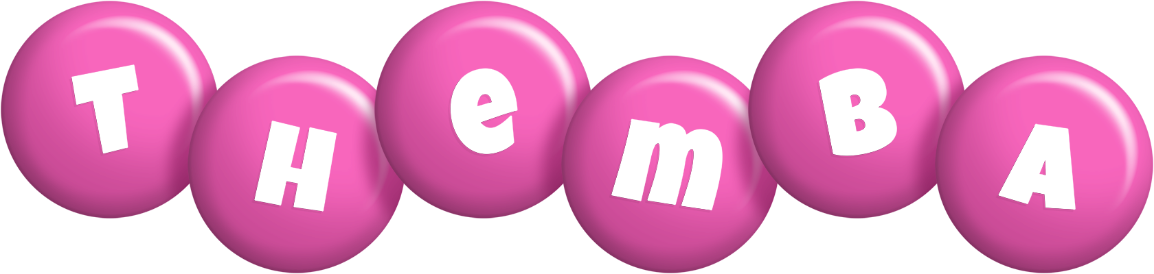 Themba candy-pink logo