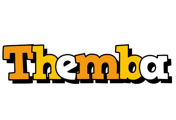 Themba cartoon logo