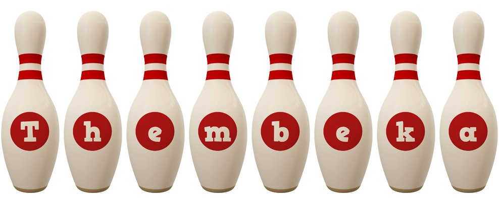Thembeka bowling-pin logo